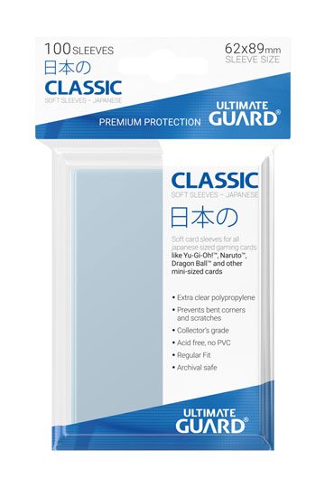 Ultimate Guard Classic Sheeves Japanse maat (100)