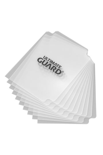 Ultimate Guard Card Dividers Standaardgrootte (10) - Transparant