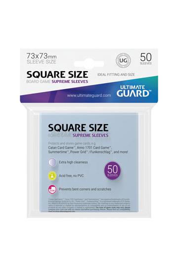 Ultimate Guard Supreme Sheeves for Board Game Cards Square (50)