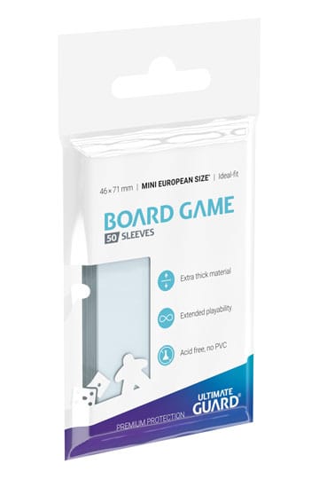 Ultimate Guard Board Game Sheeves (50) - Mini Europeaan