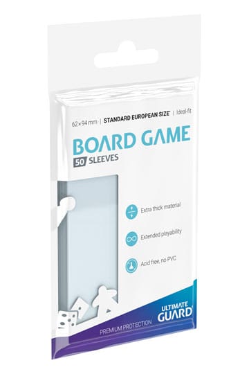 Ultimate Guard Board Game Sheeves (50) - Standaard Europees
