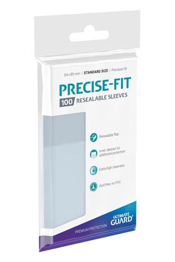 Ultimate Guard Precuse -Fit Sheeves Standard Grootte (100) - Hersluitbaar