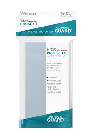 Ultimate Guard Precuse -Fit mouwen Japanse grootte (100) - Hersluitbaar