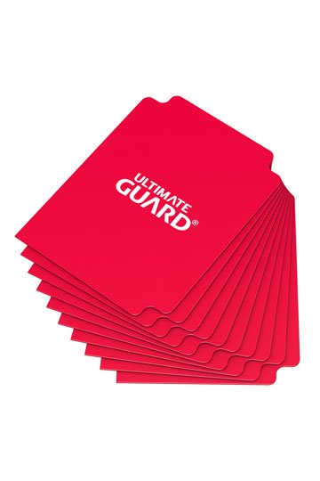 Ultimate Guard Card Dividers Standaardgrootte (10) - Rood