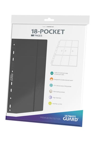 Ultimate Guard 18-Pocket Pages Side-loading (10)-Grijs