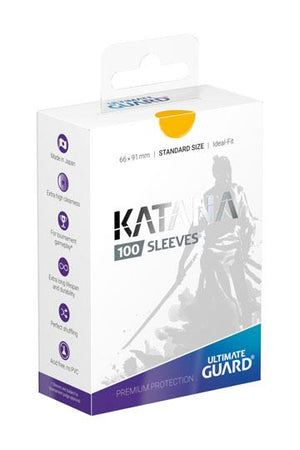 Ultimate Guard Katana Sleeves Standard Grootte (100) - Geel