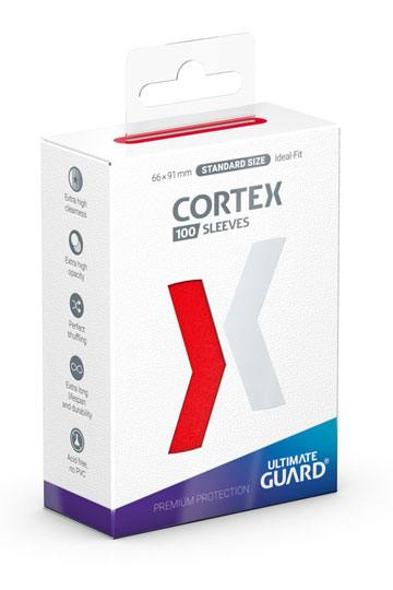Ultimate Guard Cortex Sheeves Standard Grootte (100) - Rood