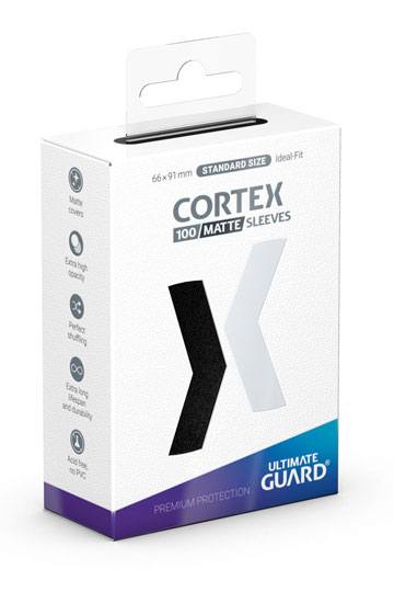 Ultimate Guard Cortex Mouwen Matte Standard Grootte (100) - Zwart
