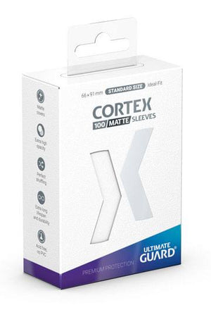Ultieme bewaker cortex mouwen matte standaardgrootte (100) - wit