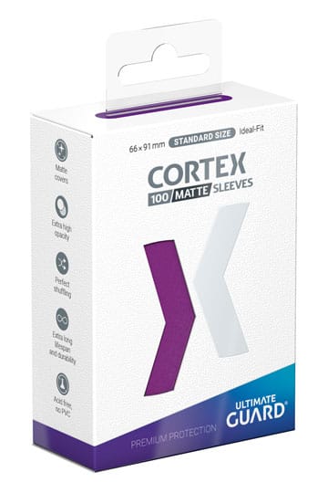 Ultieme bewaker cortex mouwen mat standaard maat (100) - paars