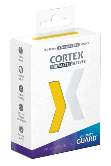 Ultieme bewaker cortex mouwen mat standaard maat (100) - geel