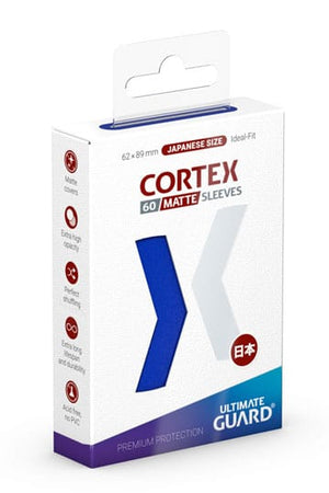 Ultimate Guard Cortex Sheeves Matte Japanse maat (60) - Blauw