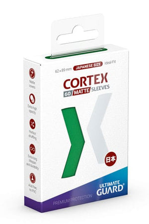 Ultimate Guard Cortex Mouwen Matte Japanse maat (60) - Green