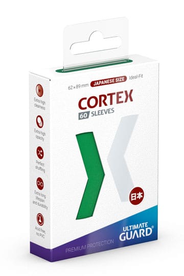 Ultimate Guard Cortex Mouwen Japanese maat (60) - Green