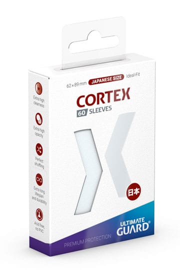 Ultimate Guard Cortex Mouwen Japanese grootte (60) - Transparant