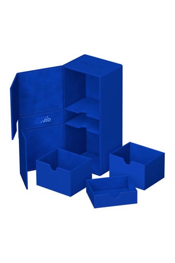 Ultimate Guard Twin Flip'n'tray 266+ Xenoskin - Blauw