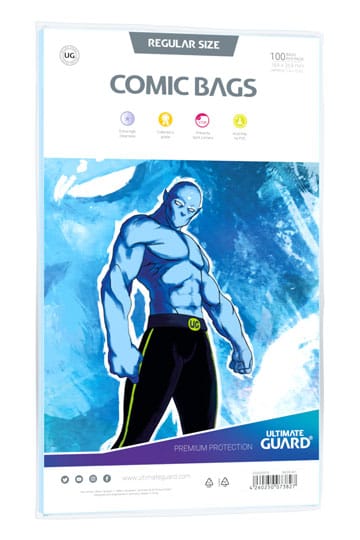 Ultimate Guard Comic Bags Standard (100) - Regelmatig formaat