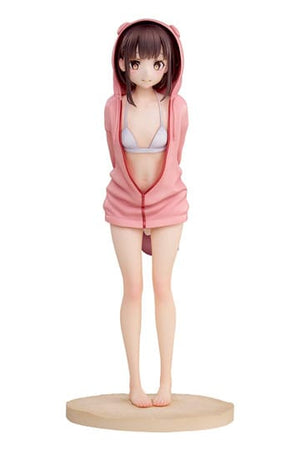 Origineel personage PVC standbeeld zwempak hoodie misaki illustratie door Jonsun 26 cm
