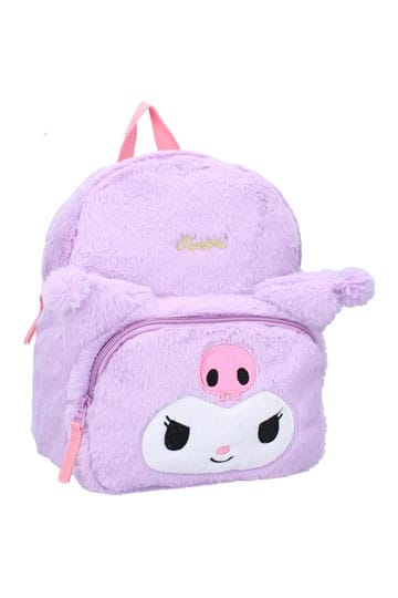 Sanrio Rugzak Kuromil Fluffy Festival Paars 26 cm