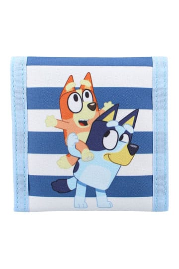 Bluey Wallet Black Bluey spring in de lol