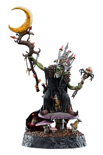 Warhammer: Age of Sigmar-standbeeld 1/6 Skragrott the Loonking Limited Edition 41 cm