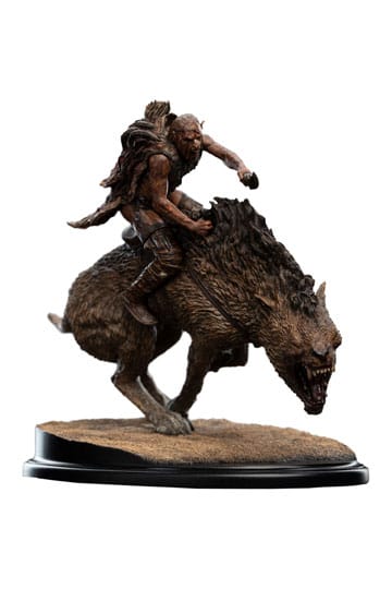 Lord of the Rings Minibeeldje Sharkû op Warg 18 cm