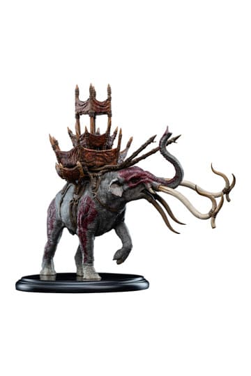 Lord of the Rings Minibeeldje Mumak in de strijd 17 cm
