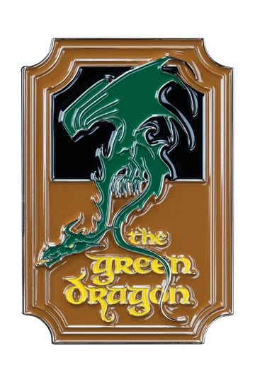 Lord of the Rings Magneet De Groene Draak (Emaille) 7 cm