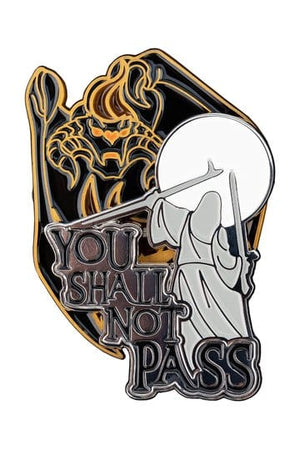 Lord of the Rings Collectors Pins 2-pack You Shall Not Pass 8 cm
