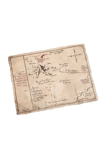 De Hobbit Kunstprint Thorins kaart 40 x 30 cm