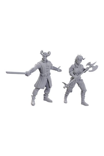 D&D Nolzur's prachtige miniaturen ongeverfd miniatuur Wyll & Karlach