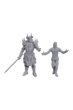 D&D Nolzur's prachtige miniaturen ongeverfd miniatuur Sarevok Anchev & Raphael