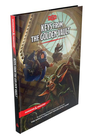 Dungeons & Dragons RPG Adventure Keys uit de Golden Vault Engels