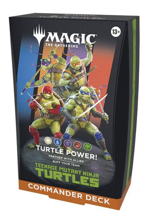 Magic the Gathering Teenage Mutant Ninja Turtles Commander Decks Case (4) Engels