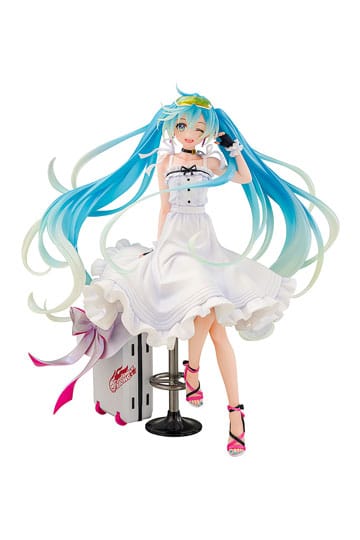 Hatsune Miku GT Project Origineel PVC -standbeeld 1/7 vakantiestijl Ver. 24 cm