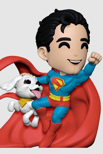 Superman 2025 Vinylfiguur Superman & Krypto 13 cm