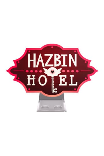 Hazbin Hotel Nachtlampje Logo Standaard 13 cm