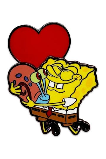 SpongeBob SquarePants Bobble Pin Badge Spongebob Hart 5 cm