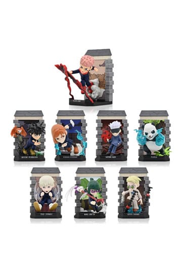 Jujutsu Kaisen Mystery Capsules Mini -figuren Cursed 10 cm display (12)