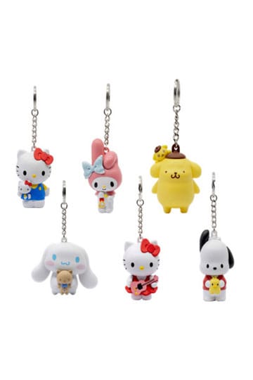 Sanrio Pocket Hero Keychain Hello Kitty en Friends Display (12)