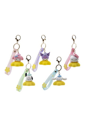 Sanrio Light-Up Star Series Keychain met handband Hello Kitty en Friends Display (9)