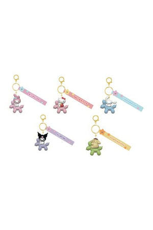 Sanrio Balloon Series sleutelhanger met handriem Hello Kitty en vrienden display (12)