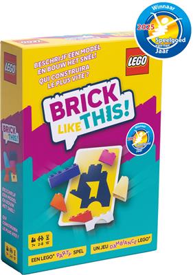 LEGO® baksteen zoals deze!