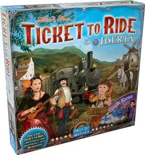 Ticket to Ride - Iberia/Zuid-Korea