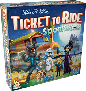 Ticket voor een ritje in Spookstad