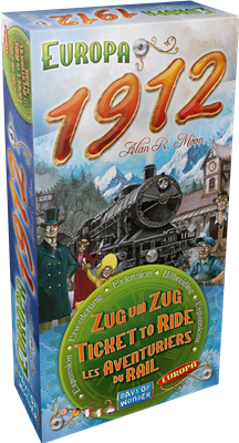 Ticket to Ride - Europa 1912 - Meertalig