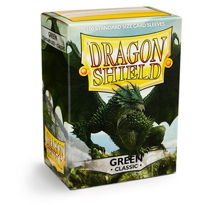 Mouwen Dragon Shield - Green (100CT)