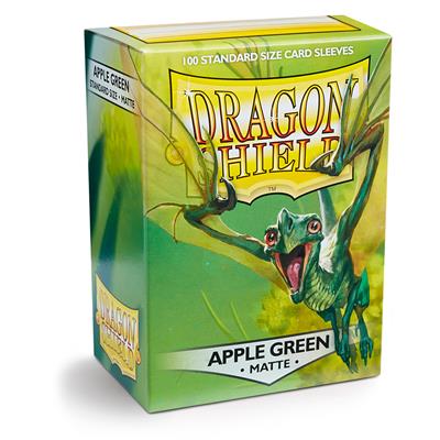 Mouwen Dragon Shield Matte - Apple Green (100CT)