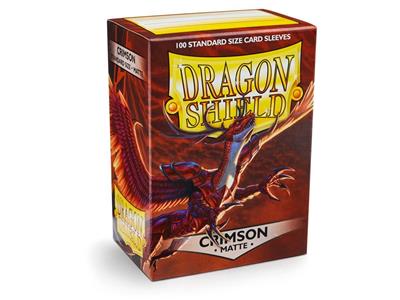 Mouwen Dragon Shield Matte - Crimson (100CT)