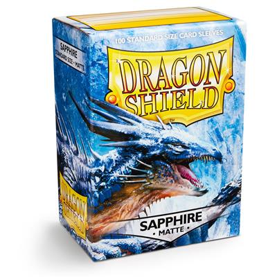 Mouwen Dragon Shield Matte Sapphire (100CT)